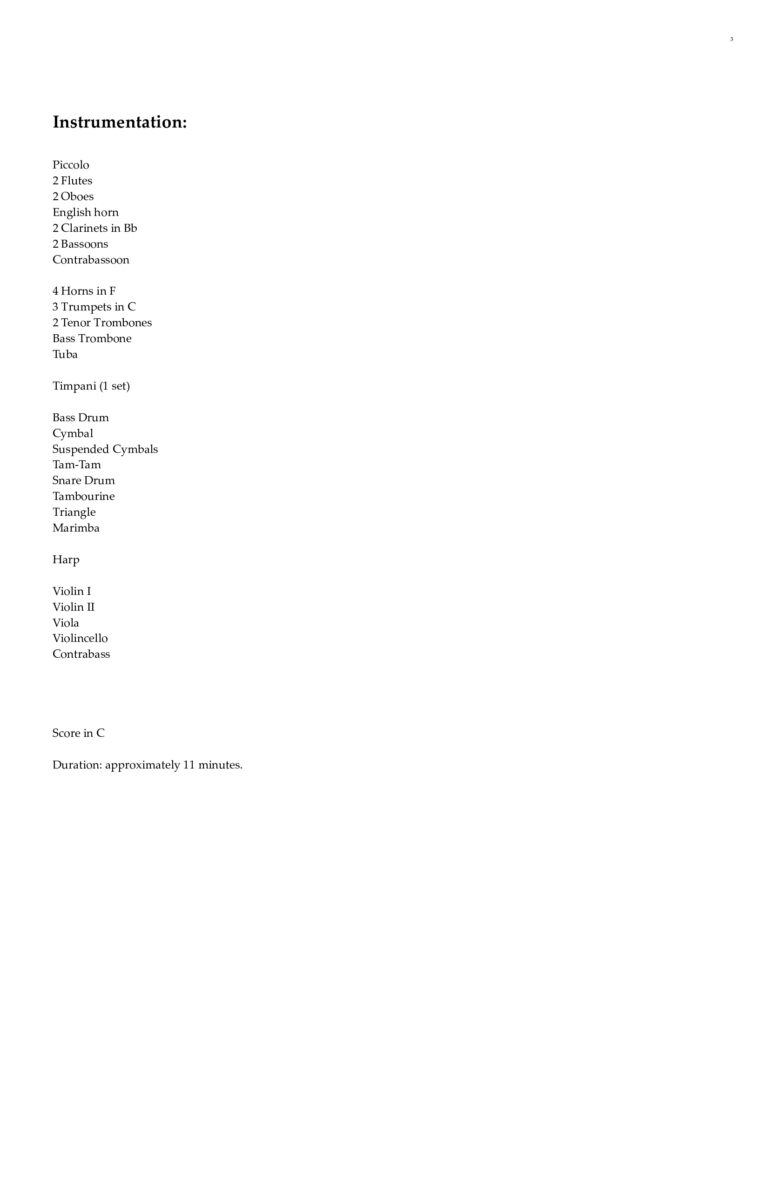 Mahtab Haghighattalab - Short Symphony - Sample